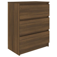 Thumbnail for Sideboard Braun Eichen-Optik 60x35x76 cm Holzwerkstoff