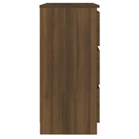 Thumbnail for Sideboard Braun Eichen-Optik 60x35x76 cm Holzwerkstoff