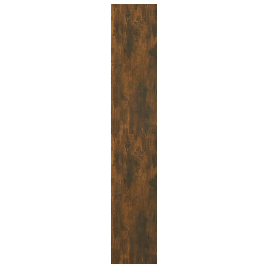 Bücherregal Räuchereiche 36x30x171 cm Holzwerkstoff