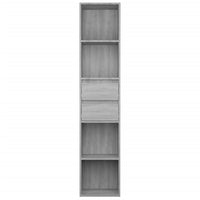 Thumbnail for Bücherregal Grau Sonoma 36x30x171 cm Holzwerkstoff