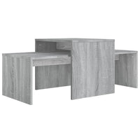 Thumbnail for Couchtisch-Set Grau Sonoma 100x48x40 cm Holzwerkstoff