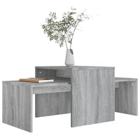 Thumbnail for Couchtisch-Set Grau Sonoma 100x48x40 cm Holzwerkstoff