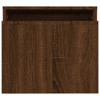 Thumbnail for Couchtisch-Set Braun Eichen-Optik 100x48x40 cm Holzwerkstoff