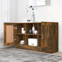 Thumbnail for Sideboard Räuchereiche 120x30,5x70 cm Holzwerkstoff