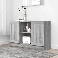 Thumbnail for Sideboard Grau Sonoma 120x30,5x70 cm Holzwerkstoff