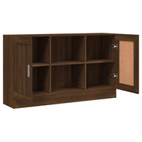 Thumbnail for Sideboard Braun Eichen-Optik 120x30,5x70 cm Holzwerkstoff