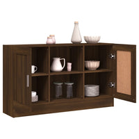 Thumbnail for Sideboard Braun Eichen-Optik 120x30,5x70 cm Holzwerkstoff