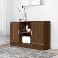 Thumbnail for Sideboard Braun Eichen-Optik 120x30,5x70 cm Holzwerkstoff