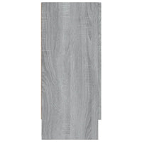 Thumbnail for Vitrinenschrank Grau Sonoma 120x30,5x70 cm Holzwerkstoff