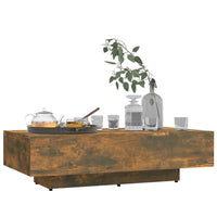 Thumbnail for Couchtisch Räuchereiche 100x49,5x31 cm Holzwerkstoff