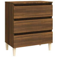 Thumbnail for Sideboard Braun Eichen-Optik 60x35x69 cm Holzwerkstoff