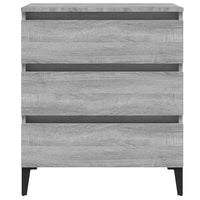 Thumbnail for Sideboard Grau Sonoma 60x35x69 cm Holzwerkstoff