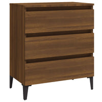 Thumbnail for Sideboard Braun Eichen-Optik 60x35x69 cm Holzwerkstoff