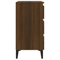 Thumbnail for Sideboard Braun Eichen-Optik 60x35x69 cm Holzwerkstoff