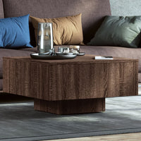 Thumbnail for Couchtisch Braun Eichen-Optik 60x60x31,5 cm Holzwerkstoff
