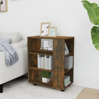 Thumbnail for Rollschrank Räuchereiche 60x35x75 cm Holzwerkstoff