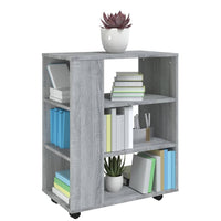 Thumbnail for Rollschrank Grau Sonoma 60x35x75 cm Holzwerkstoff