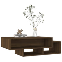 Thumbnail for Couchtisch Braun Eichen-Optik 105x55x32 cm Holzwerkstoff