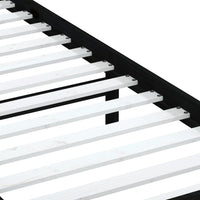 Thumbnail for Massivholzbett Schwarz 75x190 cm