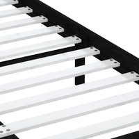 Thumbnail for Massivholzbett Schwarz Kiefer 140x200 cm