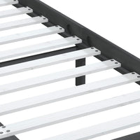 Thumbnail for Massivholzbett Grau 150x200 cm