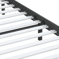 Thumbnail for Massivholzbett Grau Kiefer 200x200 cm