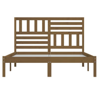 Thumbnail for Massivholzbett Honigbraun Kiefer 120x200 cm