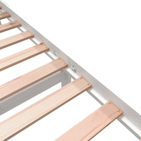 Thumbnail for Massivholzbett Weiß Kiefer 75x190 cm