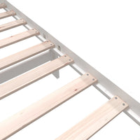 Thumbnail for Massivholzbett Weiß Kiefer 90x200 cm