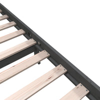 Thumbnail for Massivholzbett Grau Kiefer 150x200 cm