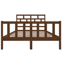 Thumbnail for Massivholzbett Honigbraun Kiefer 150x200 cm