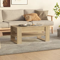 Thumbnail for Couchtisch Sonoma-Eiche 102x55x45 cm Holzwerkstoff