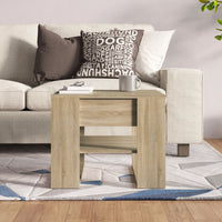 Thumbnail for Couchtisch Sonoma-Eiche 55,5x55x45 cm Holzwerkstoff