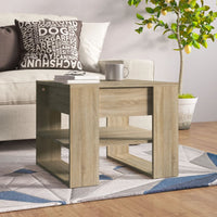 Thumbnail for Couchtisch Sonoma-Eiche 55,5x55x45 cm Holzwerkstoff