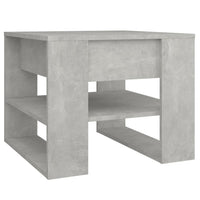 Thumbnail for Couchtisch Betongrau 55,5x55x45 cm Holzwerkstoff