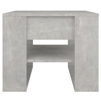 Thumbnail for Couchtisch Betongrau 55,5x55x45 cm Holzwerkstoff