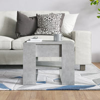 Thumbnail for Couchtisch Betongrau 55,5x55x45 cm Holzwerkstoff