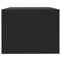 Thumbnail for Couchtisch Schwarz 102x55x42 cm Holzwerkstoff