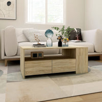 Thumbnail for Couchtisch Sonoma-Eiche 102x55x42 cm Holzwerkstoff
