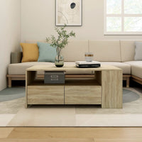Thumbnail for Couchtisch Sonoma-Eiche 102x55x42 cm Holzwerkstoff