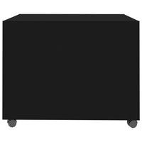 Thumbnail for Couchtisch Schwarz 55x55x40 cm Holzwerkstoff