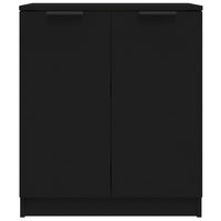 Thumbnail for Sideboard Schwarz 60x30x70 cm Holzwerkstoff