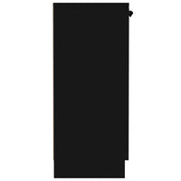 Thumbnail for Sideboard Schwarz 60x30x70 cm Holzwerkstoff