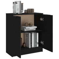 Thumbnail for Sideboard Schwarz 60x30x70 cm Holzwerkstoff