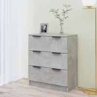 Thumbnail for Sideboard Betongrau 60x30x70 cm Holzwerkstoff