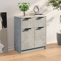 Thumbnail for Sideboard Betongrau 60x30x70 cm Holzwerkstoff