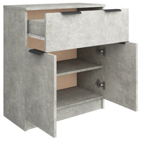 Thumbnail for Sideboard Betongrau 60x30x70 cm Holzwerkstoff