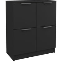 Thumbnail for Sideboard Schwarz 60x30x70 cm Holzwerkstoff