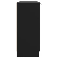 Thumbnail for Sideboard Schwarz 90,5x30x70 cm Holzwerkstoff