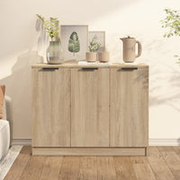 Thumbnail for Sideboard Sonoma-Eiche 90,5x30x70 cm Holzwerkstoff